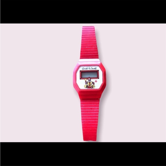 McDonald’s Watch Retro Red Wristwatch - Picture 2 of 10